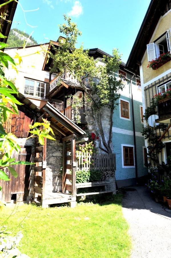 Haus Am Hof - 15Th Century House At The Lake, Near The Marketplace, With A Balcony Χάλστατ Εξωτερικό φωτογραφία